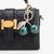 Cute Cherry Alloy Resin Plating Bag Pendant Keychain