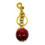 Cute Cherry Alloy Resin Plating Bag Pendant Keychain