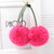 Cute Cherry Plush Women's Bag Pendant Keychain