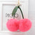 Cute Cherry Plush Women's Bag Pendant Keychain