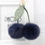 Cute Cherry Plush Women's Bag Pendant Keychain