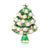 Cute Christmas Tree Alloy Inlay Artificial Pearls Unisex Brooches