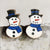 Cute Christmas Tree Gingerbread Snowman Wood Women's Ear Studs 1 Pair