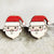 Cute Christmas Tree Gingerbread Snowman Wood Women's Ear Studs 1 Pair