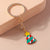 Cute Christmas Tree Santa Claus Alloy Christmas Bag Pendant Keychain