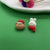 Cute Christmas Tree Santa Claus Elk Plastic Resin Women's Ear Studs 1 Pair