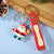 Cute Christmas Tree Santa Claus Elk Pvc Metal Christmas Women's Bag Pendant Keychain