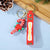 Cute Christmas Tree Santa Claus Elk Pvc Metal Christmas Women's Bag Pendant Keychain