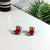 Cute Christmas Tree Santa Claus Gift Box Arylic Women's Ear Studs 1 Pair