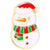 Cute Christmas Tree Santa Claus Stoving Varnish Plating