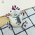 Cute Christmas Tree Snowman Elk Imitation Pearl Alloy Rhinestone Unisex Brooches