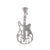 Cute Classic Style Guitar Teeth Cat Alloy Enamel Inlay Rhinestones Unisex Corsage Brooches Collar Pin