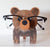 Cute Creative Wooden Decoration Animal Glasses Display Stand