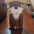 Cute Creative Wooden Decoration Animal Glasses Display Stand