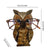 Cute Creative Wooden Decoration Animal Glasses Display Stand