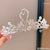 Cute Crown Artificial Crystal Inlay Artificial Gemstones Crown 1 Piece