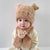 Cute Dinosaur Baby Autumn And Winter Hat Wool Hat Warm Children's Hat Boys And Girls Knitted Hat Baby Hat