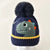 Cute Dinosaur Baby Autumn And Winter Hat Wool Hat Warm Children's Hat Boys And Girls Knitted Hat Baby Hat