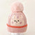 Cute Dinosaur Baby Autumn And Winter Hat Wool Hat Warm Children's Hat Boys And Girls Knitted Hat Baby Hat