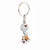 Cute Dog Metal Unisex Bag Pendant Keychain