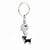 Cute Dog Metal Unisex Bag Pendant Keychain