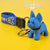 Cute Dog Pu Leather Resin Unisex Bag Pendant Keychain