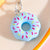 Cute Donuts Resin Keychain