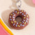 Cute Donuts Resin Keychain