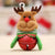 Cute Elk Christmas Bag Pendant Keychain