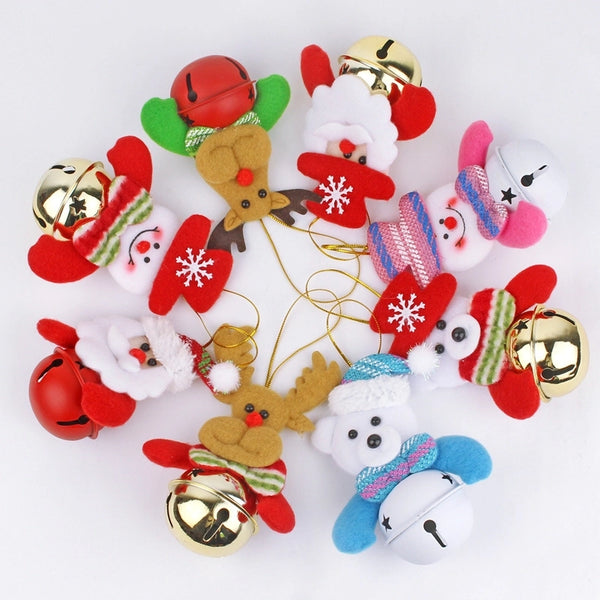 Cute Elk Christmas Bag Pendant Keychain