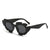 Cute Flower Ac Special-shaped Mirror Full Frame Women's Sunglasses