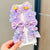 Cute Flower Acrylic Handmade Kid's Hair Clip 1 Set