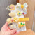 Cute Flower Acrylic Handmade Kid's Hair Clip 1 Set