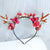 Cute Flower Antlers Cloth Hair Band