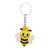 Cute Flower Bee Keychain