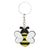 Cute Flower Bee Keychain