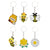 Cute Flower Bee Keychain