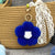 Cute Flower Metal Keychain