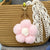 Cute Flower Metal Keychain