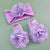 Cute Flower Nylon Cotton Hair Band