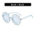 Cute Flower Pc Round Frame Full Frame Kids Sunglasses