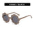 Cute Flower Pc Round Frame Full Frame Kids Sunglasses