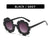 Cute Flower Pc Round Frame Full Frame Kids Sunglasses