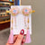 Cute Flower Plastic Cloth Resin Tassel Hair Clip