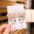 Cute Flower Plastic Cloth Resin Tassel Hair Clip