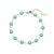 Cute Flower Stainless Steel Enamel Plating Bracelets