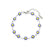 Cute Flower Stainless Steel Enamel Plating Bracelets