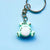 Cute Frog Resin Keychain