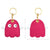 Cute Fruit Beetles Pu Leather Unisex Bag Pendant Keychain