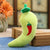 Cute Fruit Down Cotton Keychain